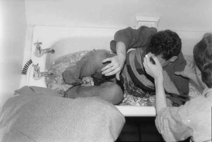 In the name of the Father, and of the Son, and of Nick's Fudge...