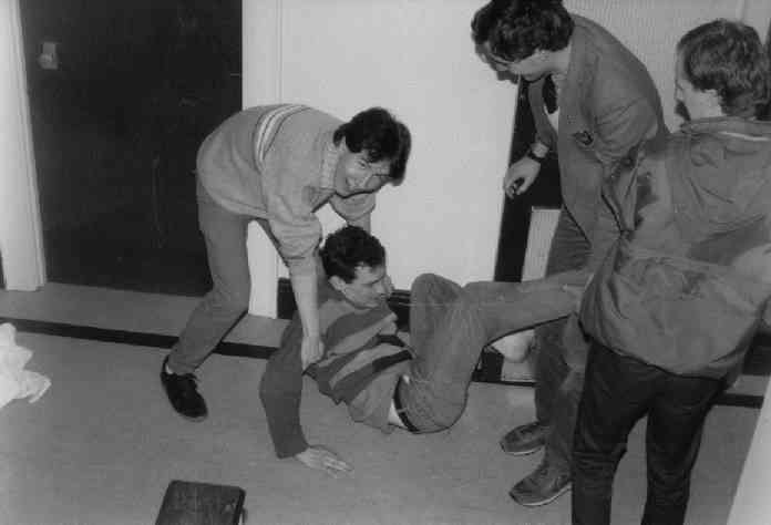 Stu, Neil James, Moray and Andy Riley