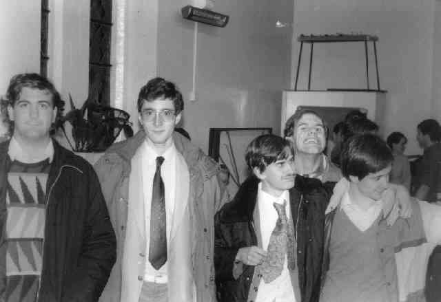 Dave, Moray, Geoff, (Andy) and Nick